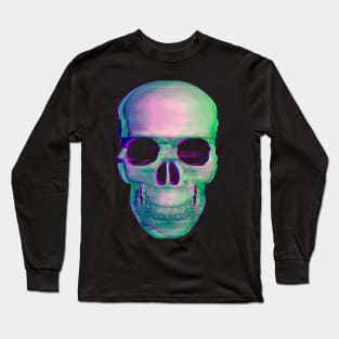 Digital Skull Long Sleeve T-Shirt